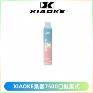 XIAOKE梟客7500Puffs跑馬燈拋棄式電子煙 可發光一次性